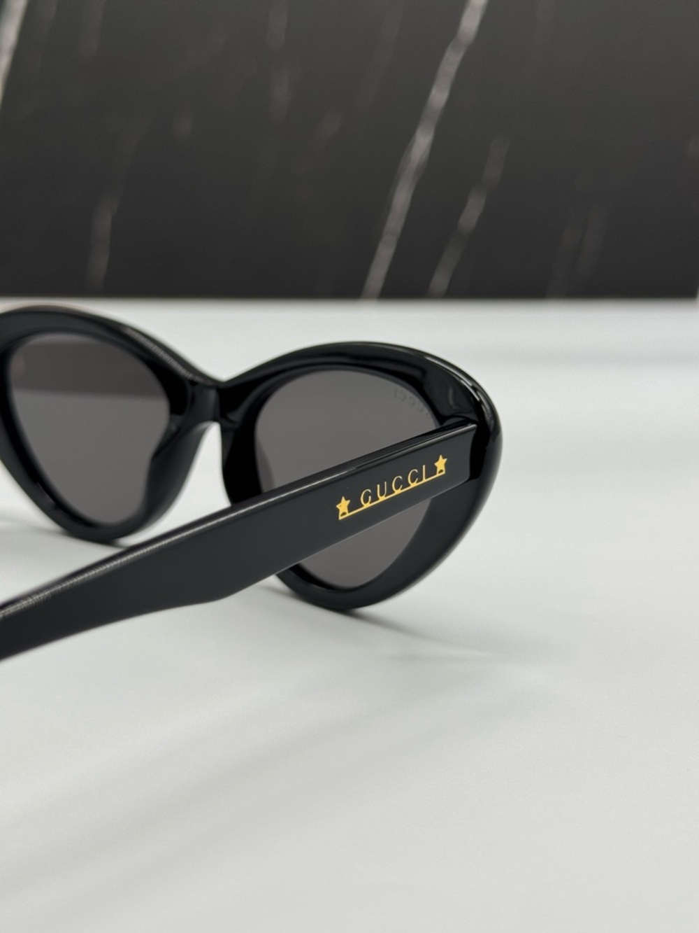 NEW GUCCI CAT EYE FRAME SUNGLASSES GUCCI GG1170S 001 - Picture 7 of 10